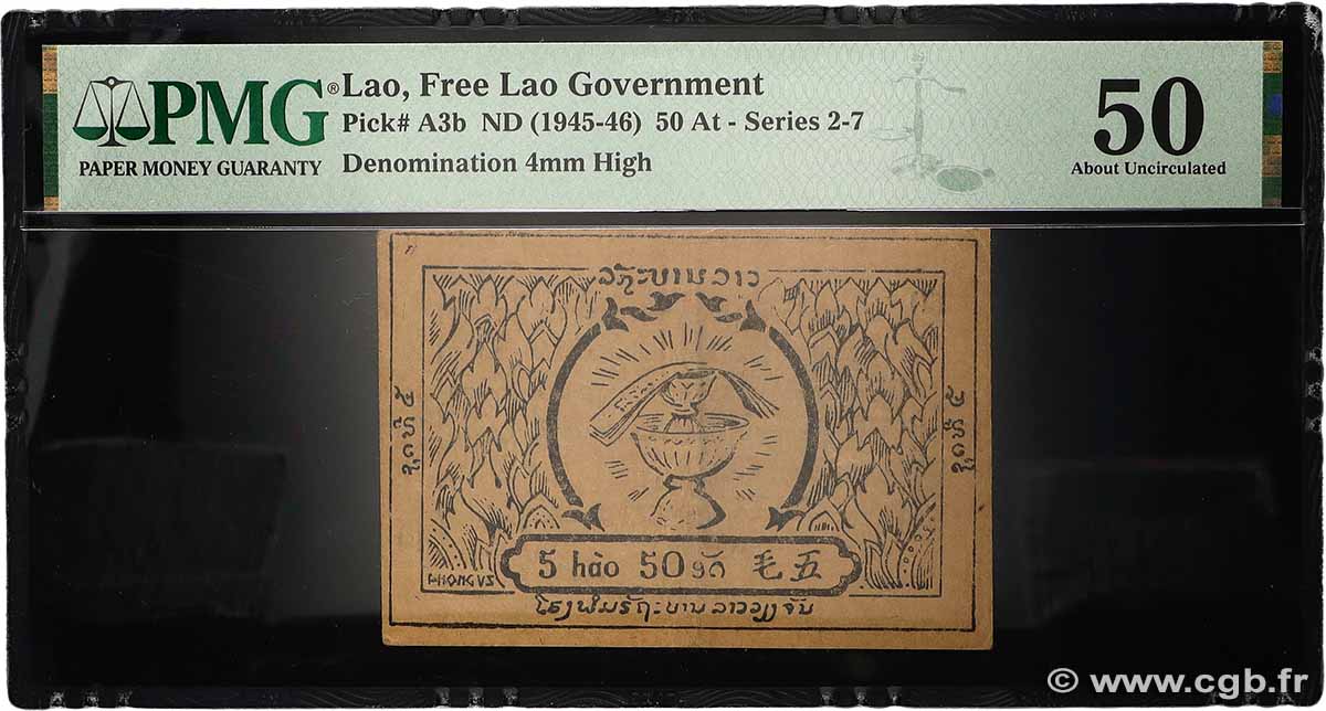 50 At LAOS  1945 P.A3b XF+
