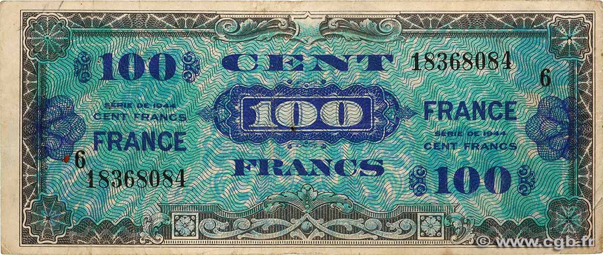 100 Francs FRANCE FRANKREICH  1945 VF.25.06 fSS