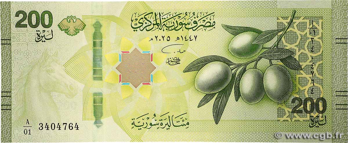 200 Pounds SYRIEN  2025 P.123 ST