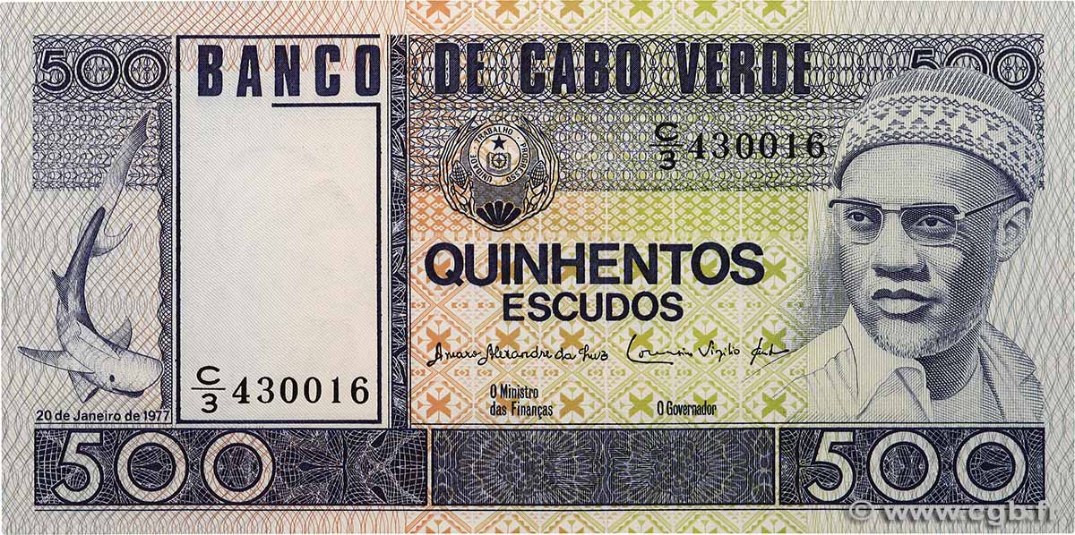 500 Escudos CAP VERT  1977 P.55a NEUF