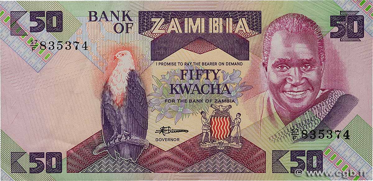 50 Kwacha ZAMBIE  1980 P.28a SUP