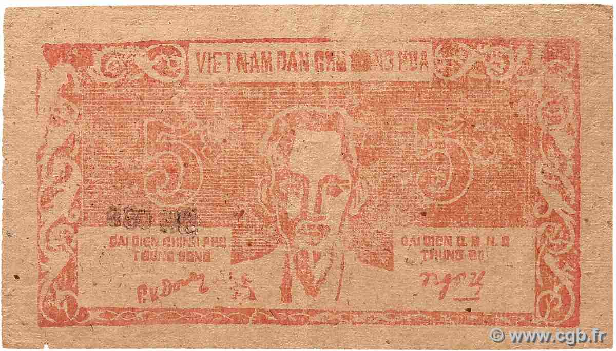 5 Dong VIETNAM  1949 P.047b MB