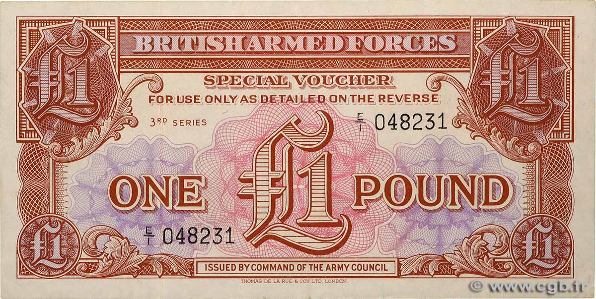 1 Pound ANGLETERRE  1956 P.M029a SUP+
