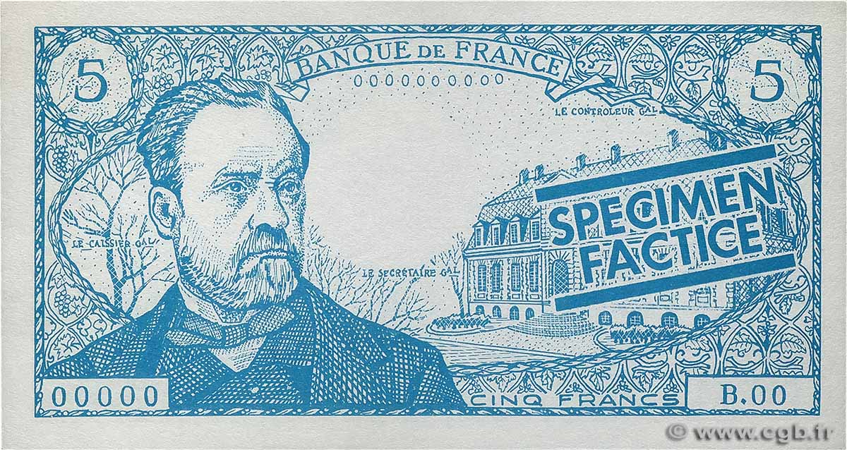 5 Francs PASTEUR Scolaire FRANCE regionalismo e varie  1966 F.(61) q.FDC