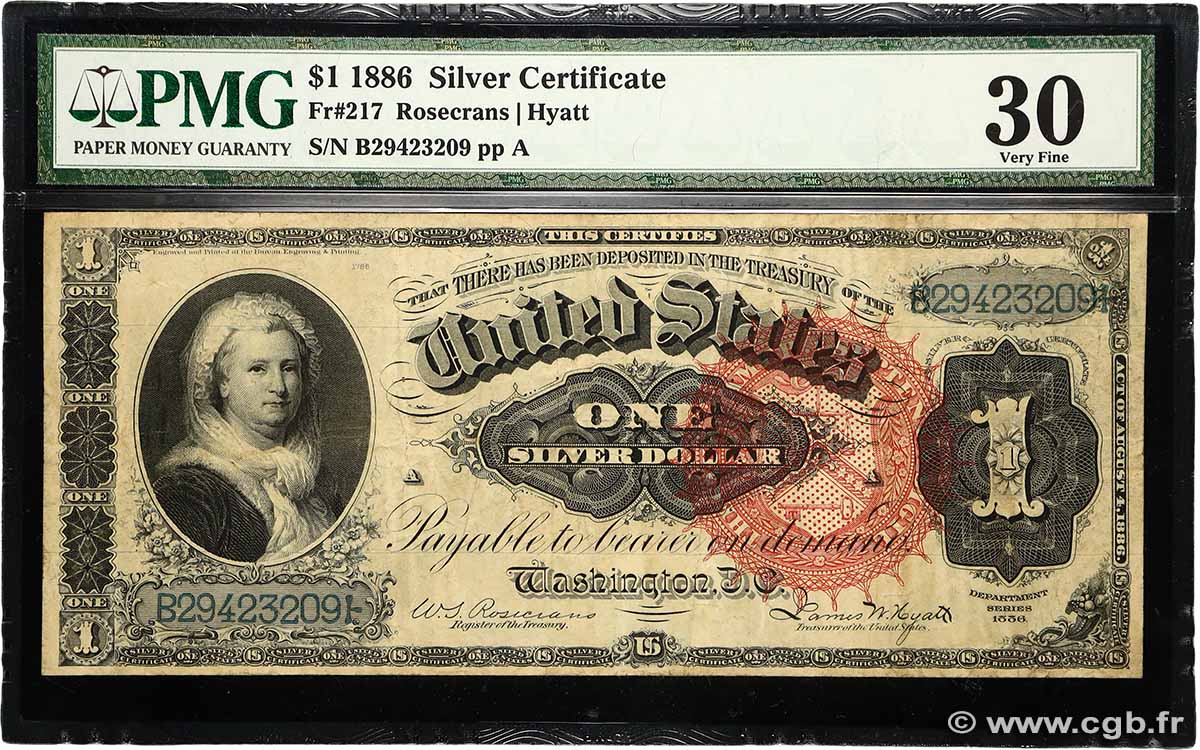 1 Dollar VEREINIGTE STAATEN VON AMERIKA  1886 P.321 SS