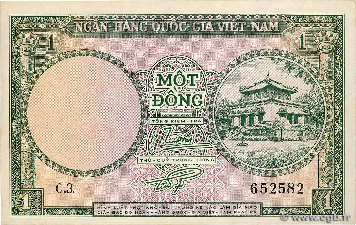 1 Dong VIET NAM SOUTH  1956 P.01a XF