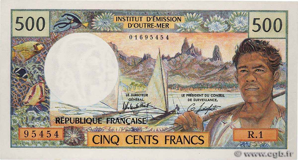 500 Francs NOUVELLE CALÉDONIE  1983 P.60d pr.NEUF