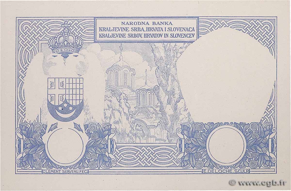 10 Dinara Épreuve YOUGOSLAVIE  1926 P.025e SPL