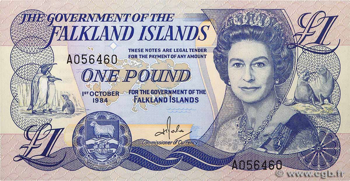 1 Pound ÎLES FALKLAND  1984 P.13a pr.NEUF