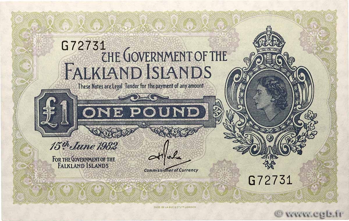 1 Pound ÎLES FALKLAND  1982 P.08e NEUF