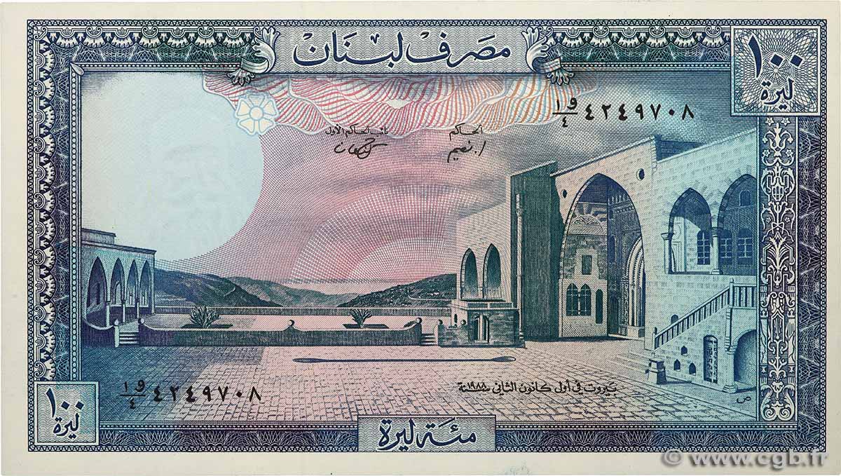 100 Livres LIBAN  1988 P.066d NEUF