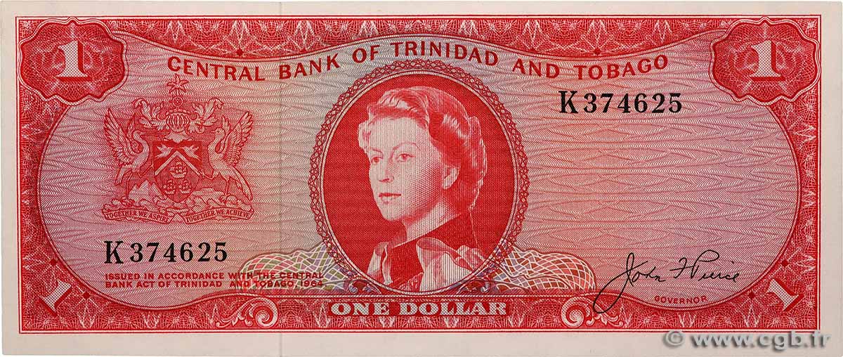 1 Dollar TRINIDAD et TOBAGO  1964 P.26a NEUF