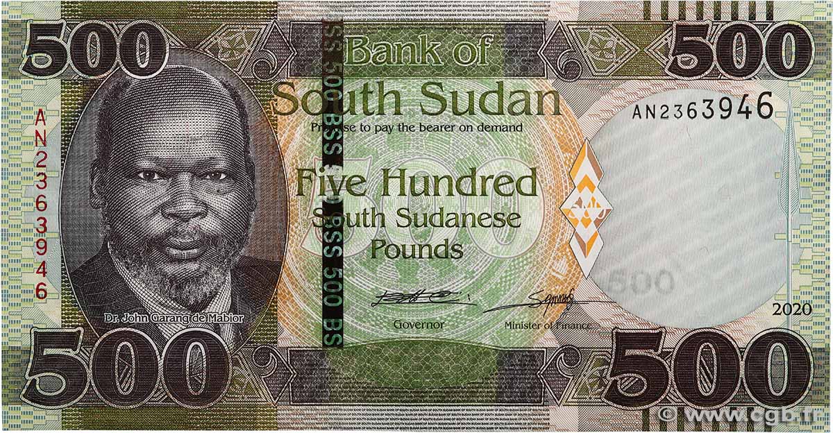 500 Pounds SOUTH SUDAN  2020 P.16 UNC-