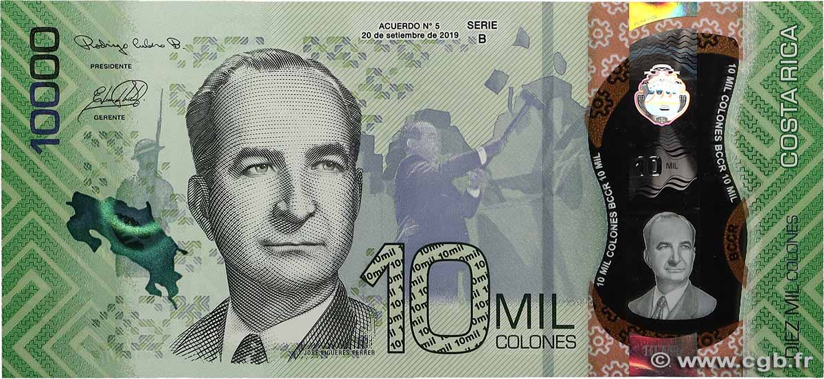 10000 Colones COSTA RICA  2019 P.283 SUP+