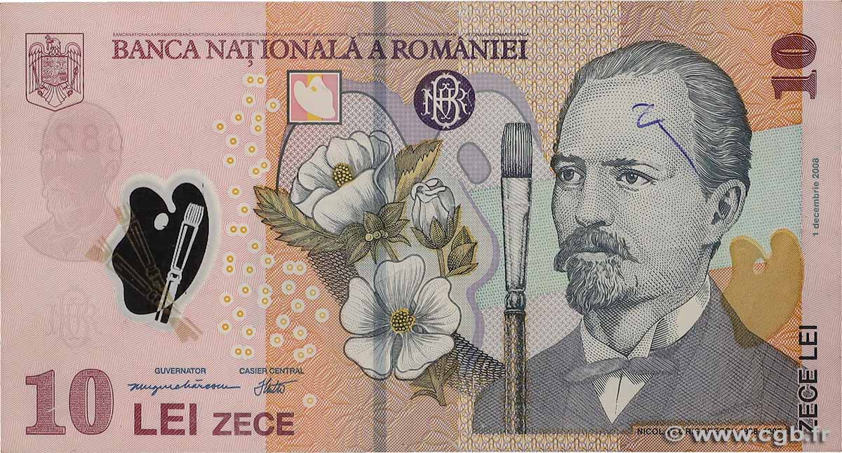 10 Lei ROUMANIE  2008 P.119d TB+