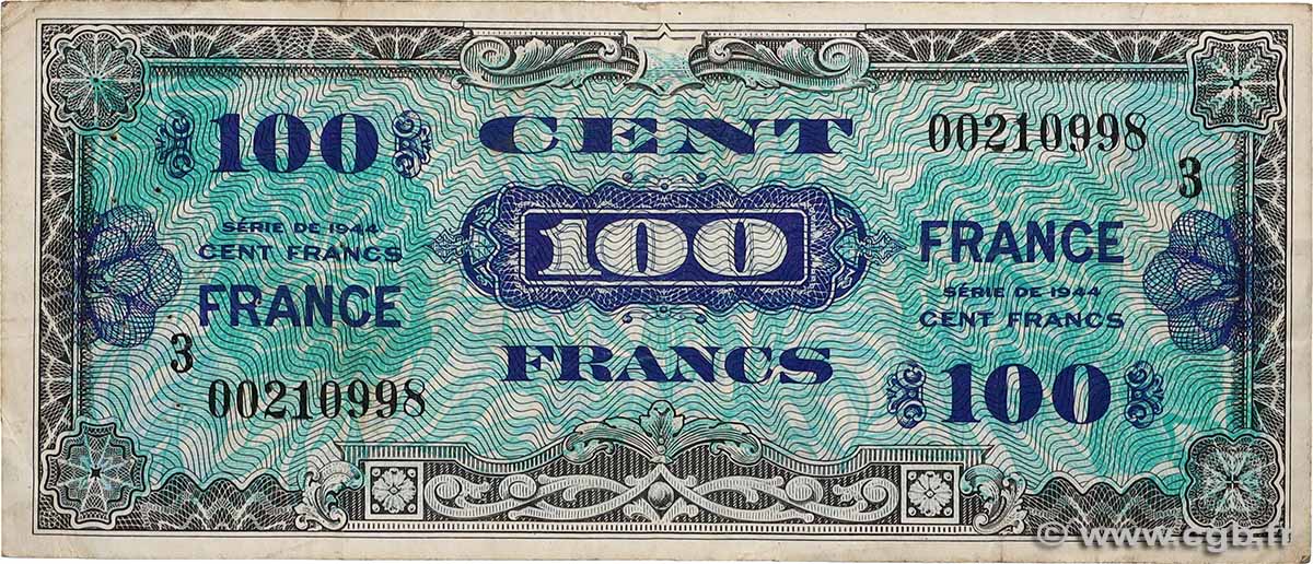 100 Francs FRANCE FRANCE  1945 VF.25.03 F+
