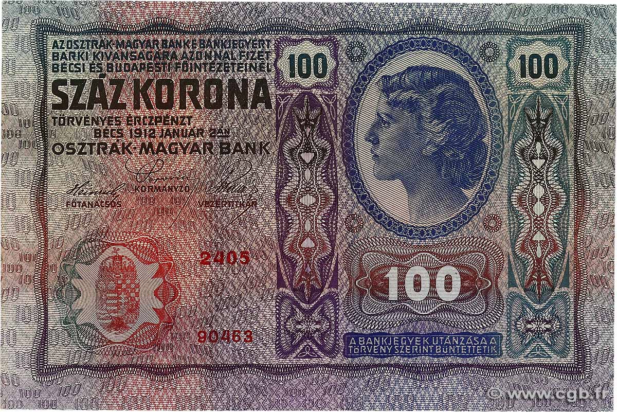 100 Kronen AUSTRIA  1912 P.012 FDC