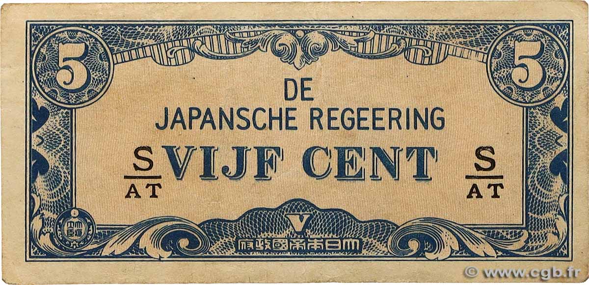 5 Cent INDES NEERLANDAISES  1942 P.120c pr.SUP