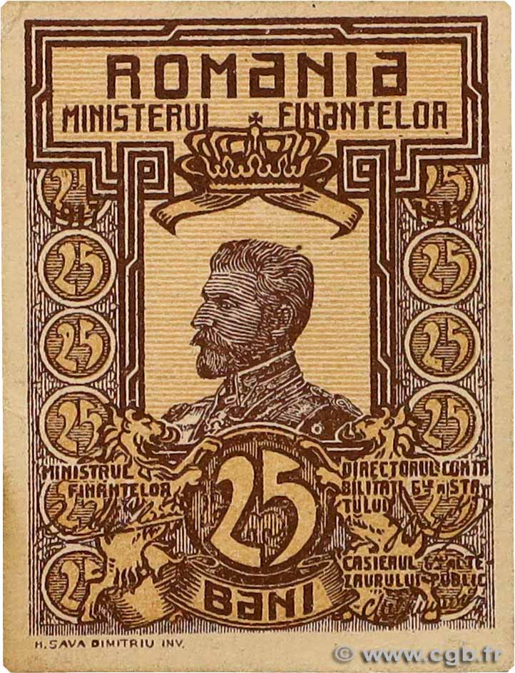25 Bani RUMANIA  1917 P.070 SC