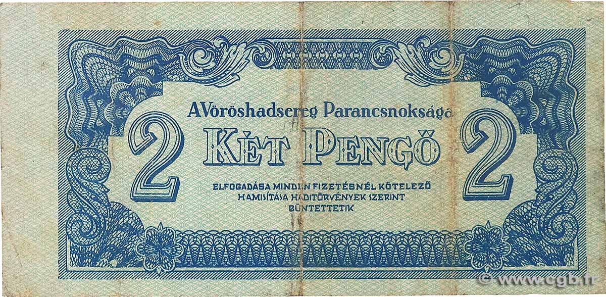 2 Pengö HUNGRíA  1944 P.M3 BC+