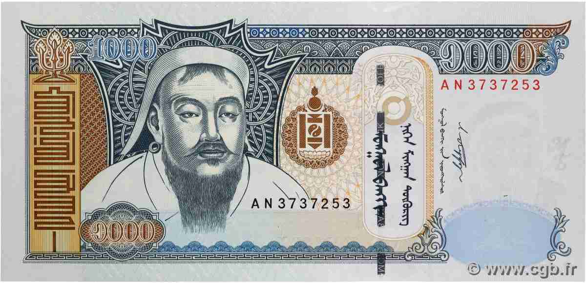 1000 Tugrik MONGOLIE  2011 P.67c ST