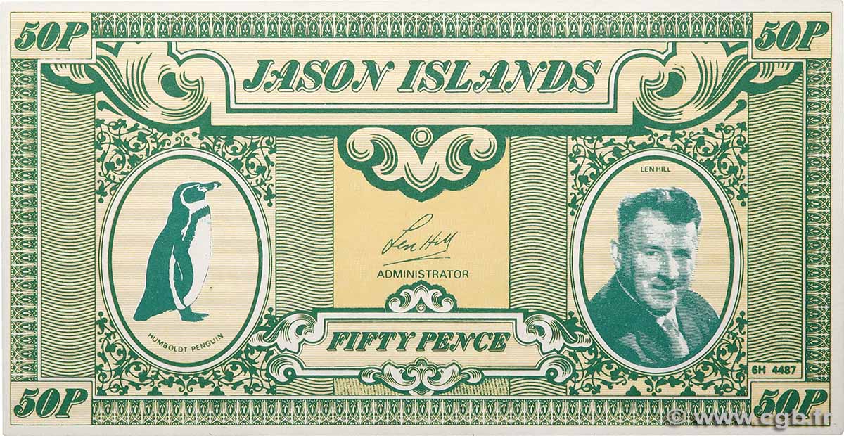 50 Pence ILES JASON  1978  SPL