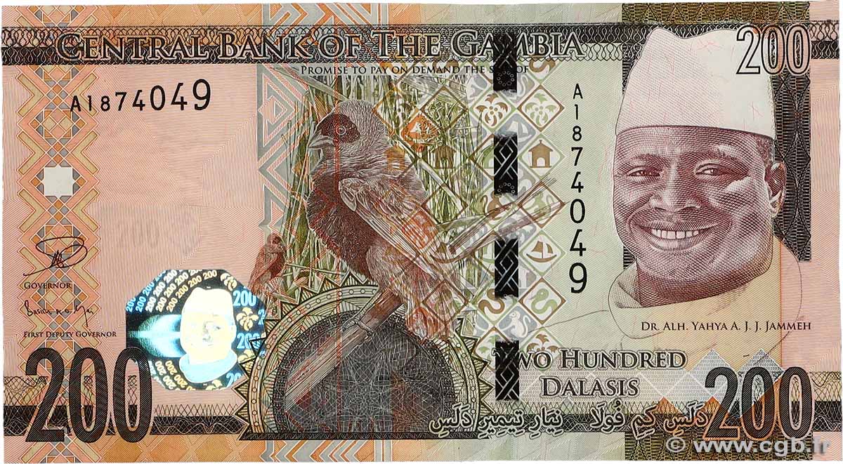 200 Dalasis GAMBIA  2015 P.36 ST