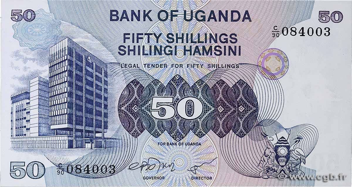 50 Shillings UGANDA  1979 P.13b fST+