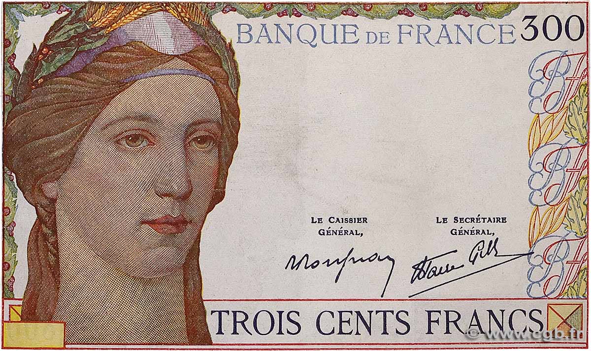 300 Francs Épreuve FRANCE  1938 F.29.00E XF