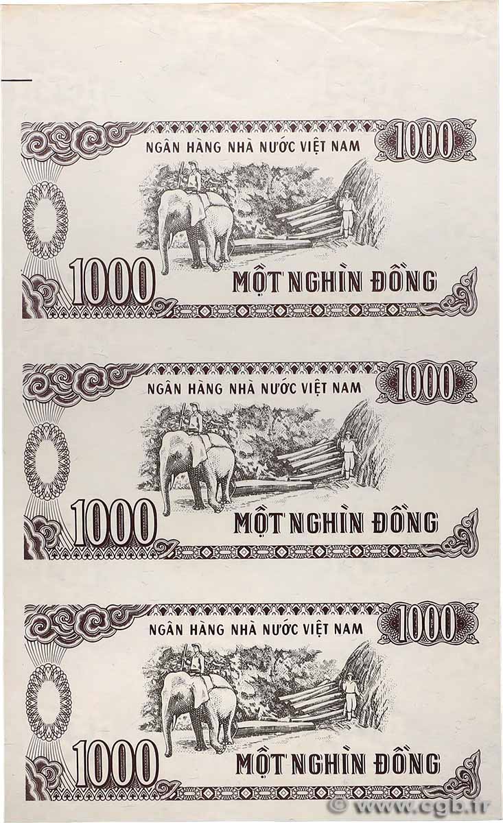1000 Dong Épreuve VIET NAM   1988 P.106e SPL