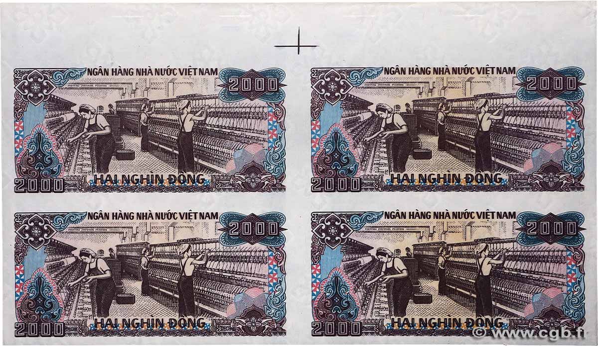 2000 Dong Épreuve VIETNAM  1988 P.107e fST+
