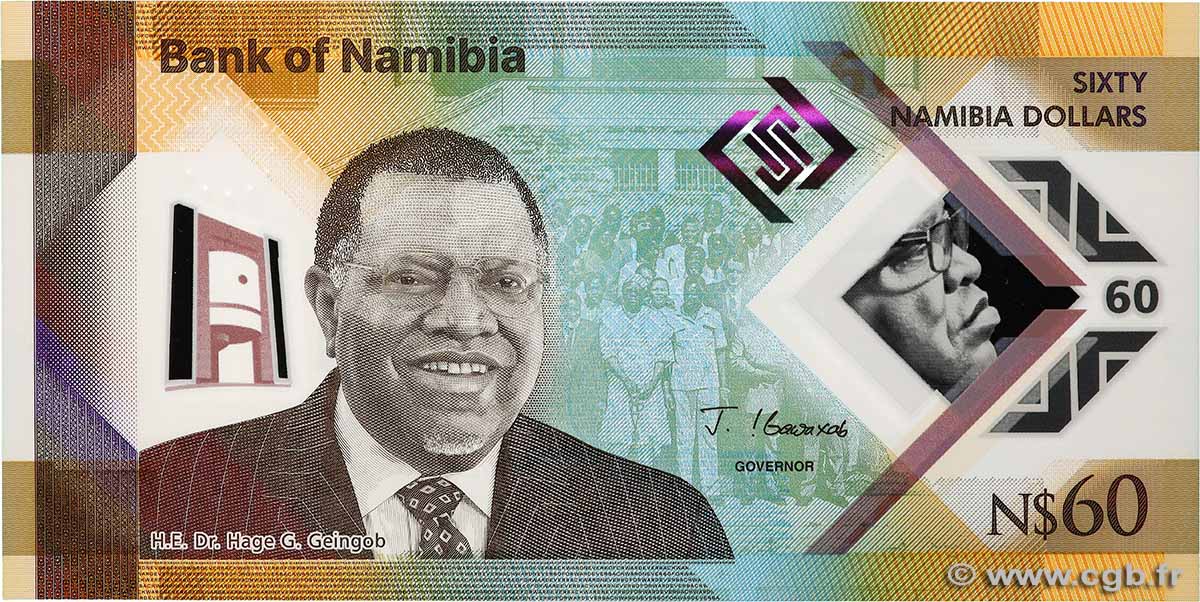 60 Namibia Dollars Commémoratif NAMIBIE  2025 P.W19 NEUF