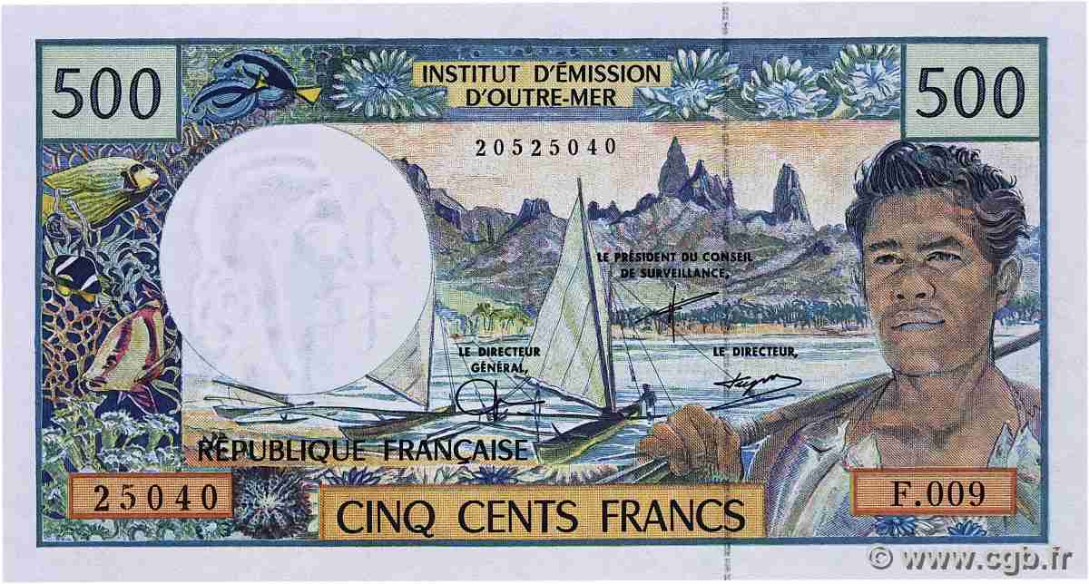 500 Francs POLYNÉSIE, TERRITOIRES D&nbsp;OUTRE MER  1992 P.01d  pr.NEUF