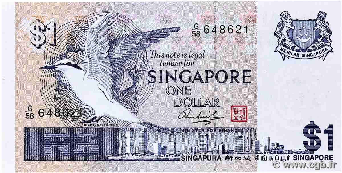 1 Dollar SINGAPOUR  1976 P.09 SPL
