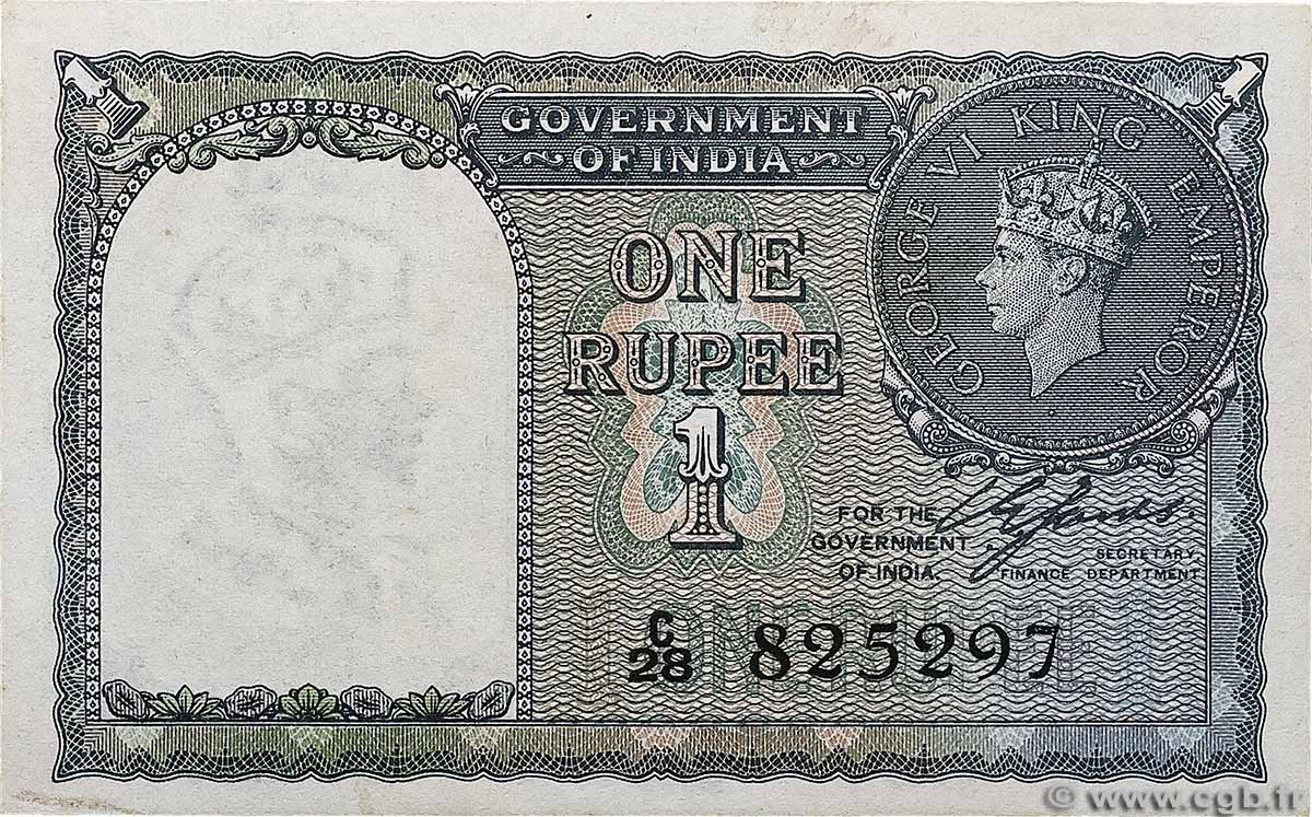 1 Rupee INDIEN  1940 P.025a fST+