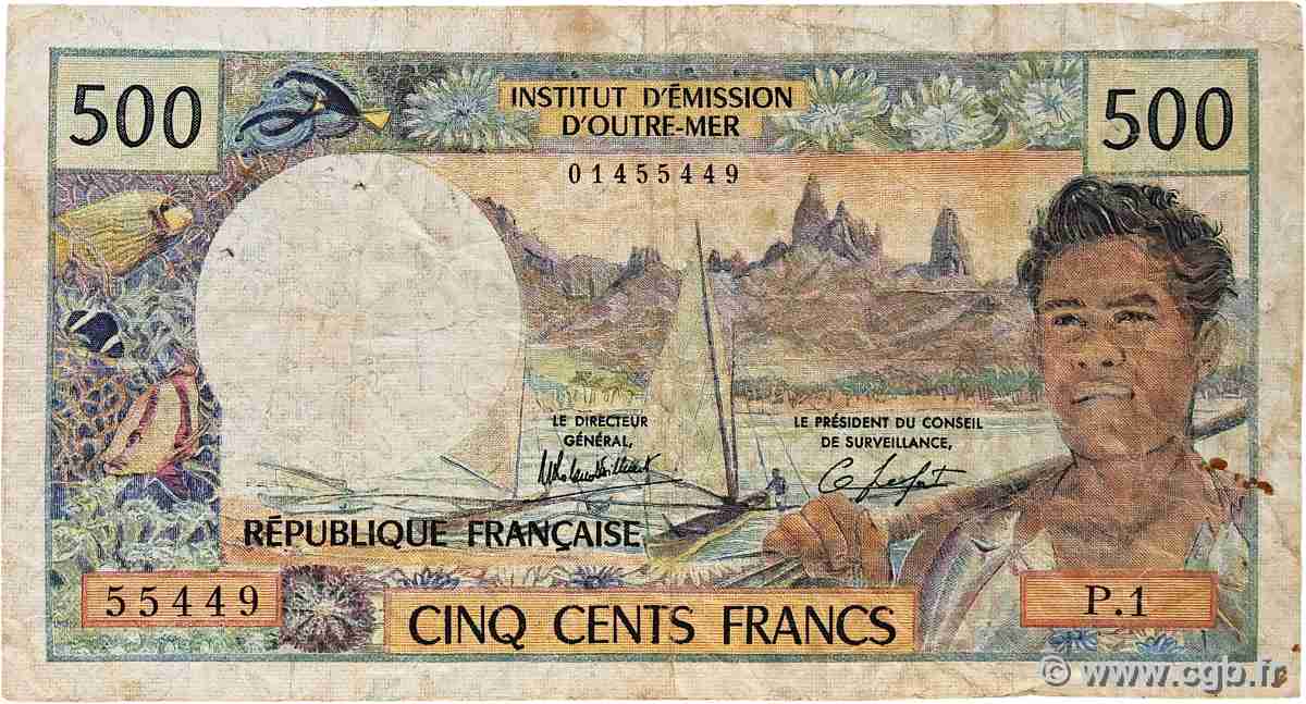 500 Francs NOUVELLE CALÉDONIE  1983 P.60d B+