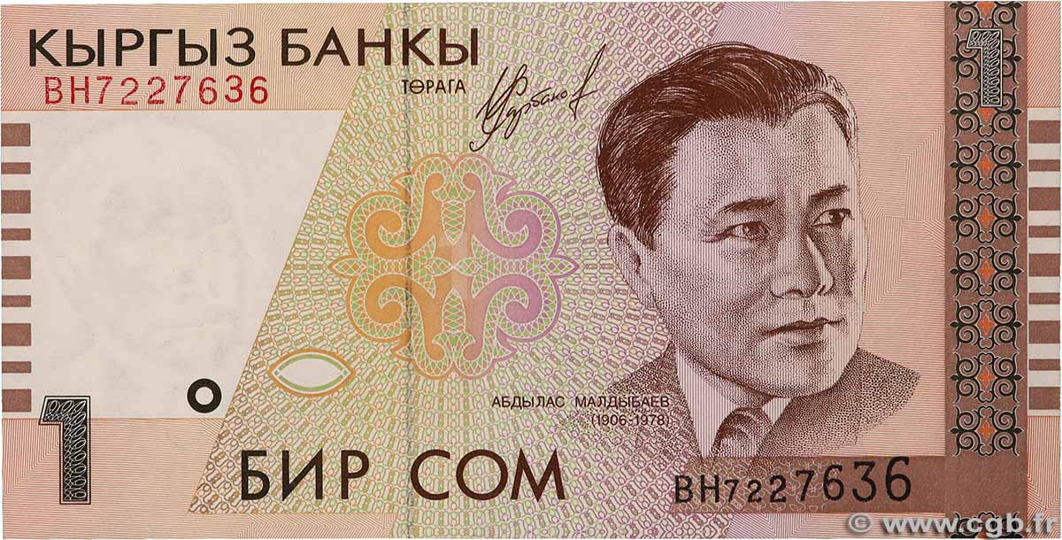 1 Som KIRGUIZISTáN  1999 P.15 FDC