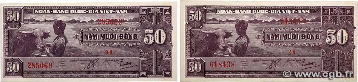 50 Dong Lot VIET NAM SUD  1956 P.07a pr.NEUF