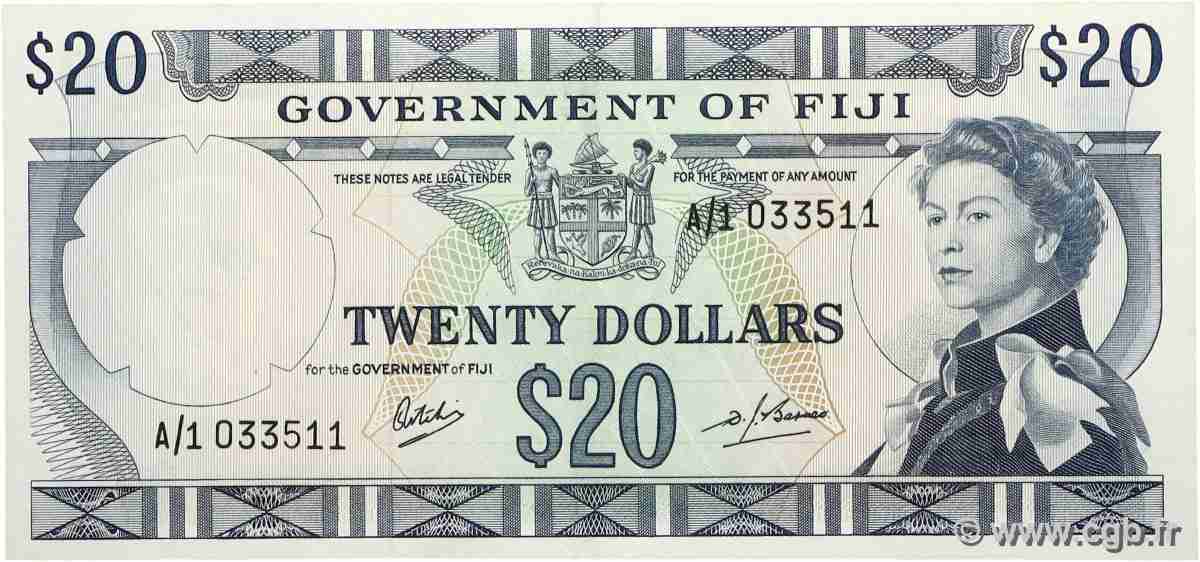 20 Dollars FIGI  1969 P.063a AU