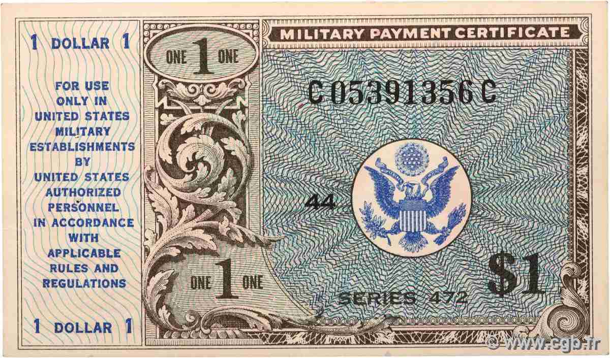 1 Dollar UNITED STATES OF AMERICA  1948 P.M019a AU