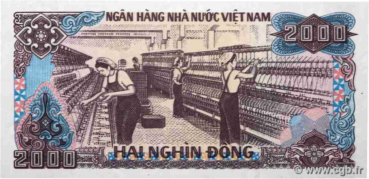 2000 Dong Épreuve VIETNAM  1988 P.107e ST