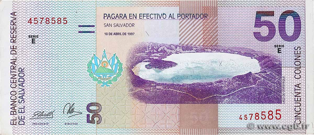 50 Colones SALVADOR  1997 P.150a pr.SUP