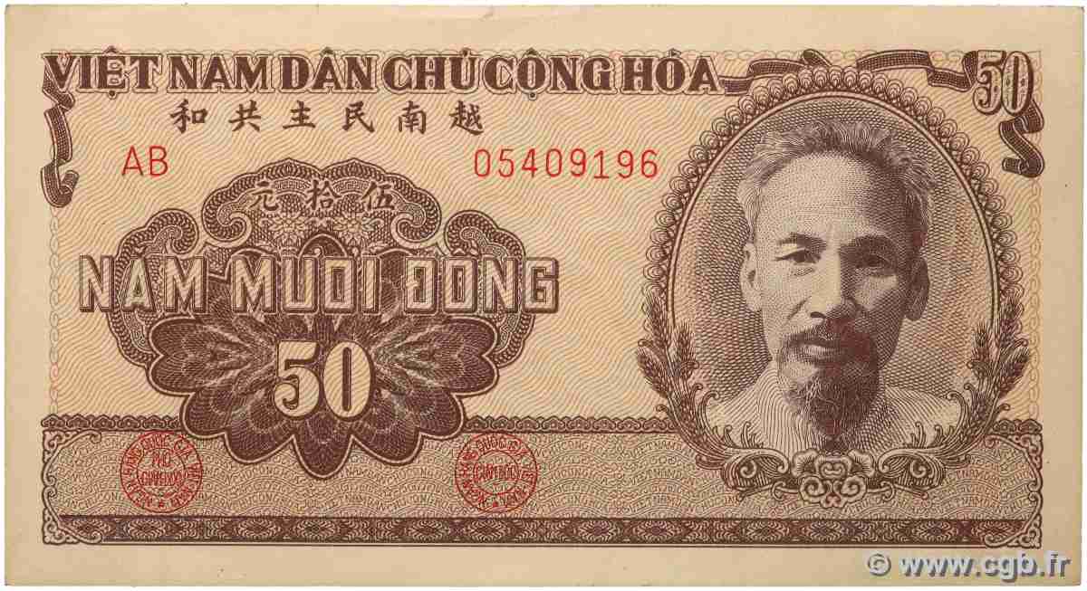 50 Dong VIET NAM   1951 P.061b pr.SUP
