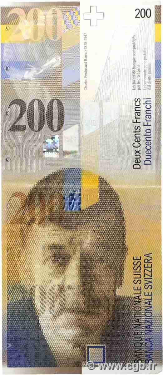 200 Francs SUISSE  1996 P.73a TTB+
