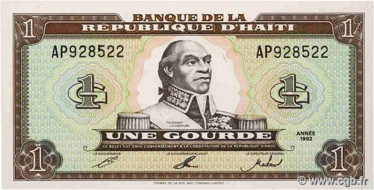 1 Gourde HAÏTI  1992 P.259a pr.NEUF