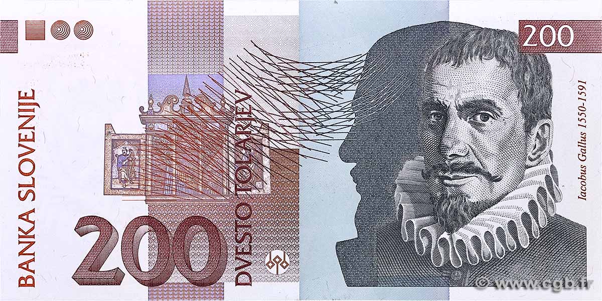 200 Tolarjev SLOVENIA  1992 P.15a q.FDC