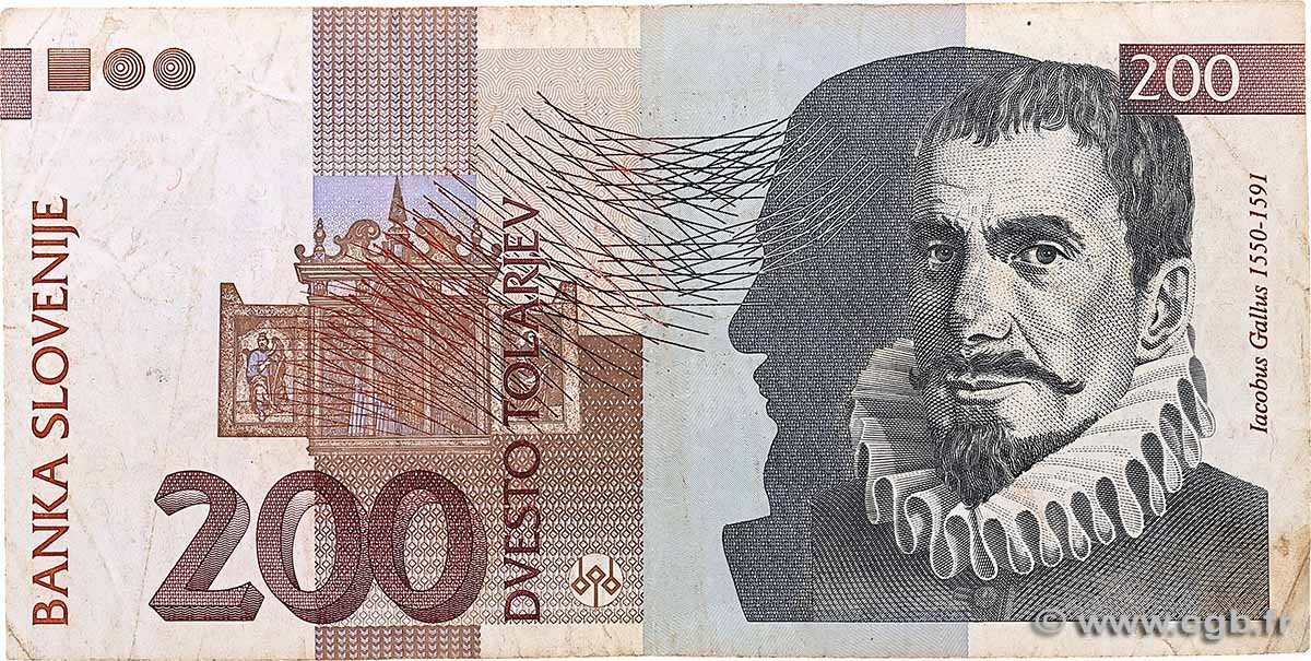 200 Tolarjev SLOVENIA  2001 P.15c F