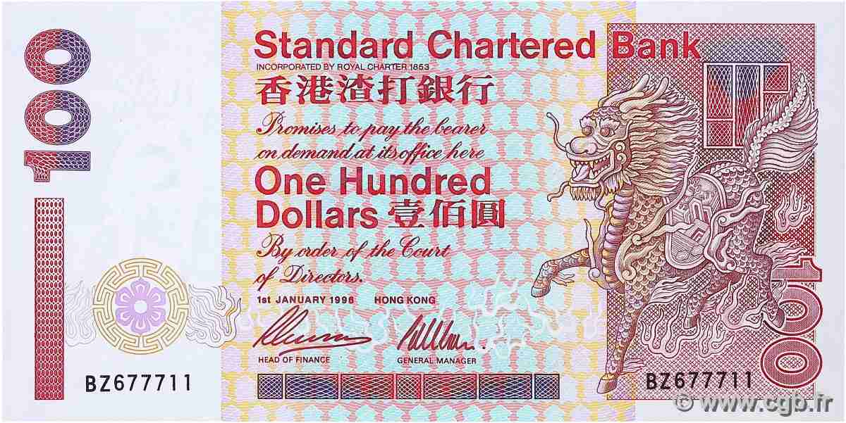 100 Dollars HONG KONG  1996 P.287b NEUF