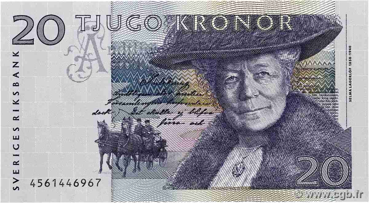 20 Kronor SUÈDE  1994 P.61b fST+