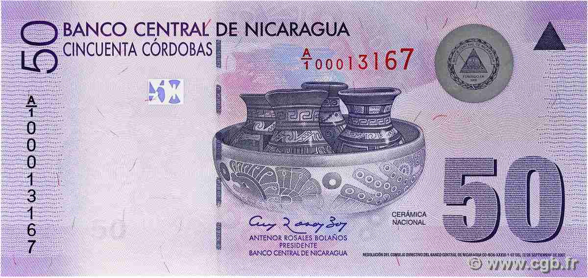 50 Cordobas NICARAGUA  2007 P.203 NEUF